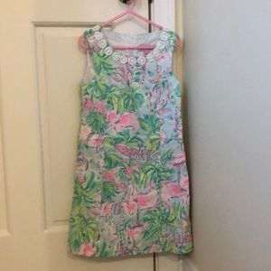 lilly pulitzer mini mila shift dress size 8
